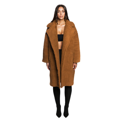 THE TEDDY COAT (BROWN)